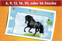 Puzzlespiel mit Pferde Kinder Screen Shot 7