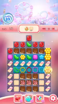 Candy Go Round - キャンディマッチ3パズルゲーム Screen Shot 4
