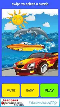 Car Puzzles For Kids Free Screen Shot 9