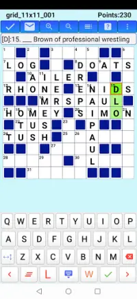 American Crossword puzzles Screen Shot 3