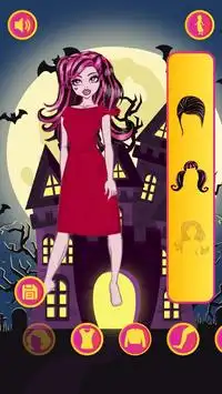 Dress Up Beauty Salon Monster High for Girls Screen Shot 3