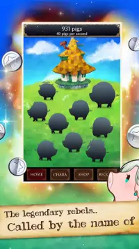 The Seven Piggy Deadly Sins -Boar Hat Clicker- Screen Shot 1