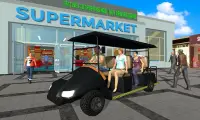 ショッピング モール 簡単 タクシー ドライバ 車 シミュレータ ゲーム Screen Shot 1