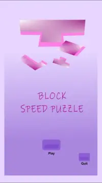 Block Speed Puzzle Screen Shot 1
