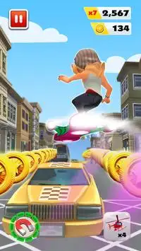 Subway Boy  2 - Street Surfers Screen Shot 5