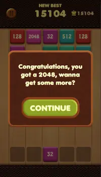 8192 puzzle game - 4096 game Screen Shot 3