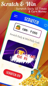 Spin and scratch To Win Cash 2020 Screen Shot 1