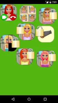 fake call video princess game Screen Shot 1