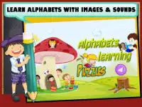 Alphabets Learning Puzzles Screen Shot 0