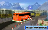 bus simulator modern parkir 3d bus games Screen Shot 4