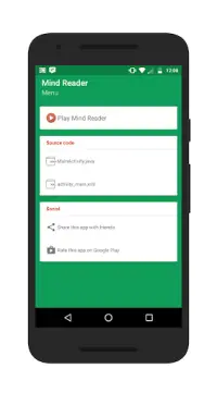 Mind Reader With Source Code Screen Shot 0