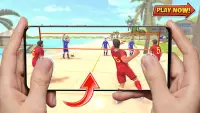 バレーボール3Dオフラインシミュレーションゲーム Screen Shot 6