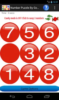 Number Puzzle By Govind Screen Shot 1