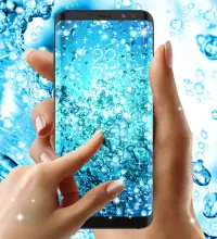 Water drops live wallpaper Screen Shot 7