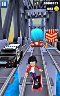 Bus Rail Rush - Multiplayer Screen Shot 6