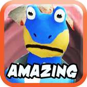 The Amazing-Crazy Frog is Simulating Amazing Frog