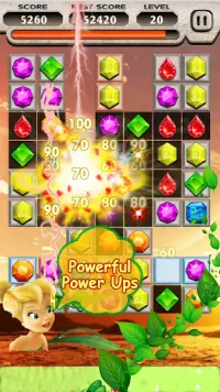 Jewel Games: Jewel Quest Blast Crush Screen Shot 4