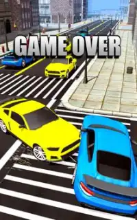 Real City Taxi Driver Mania Simulator Game Screen Shot 2