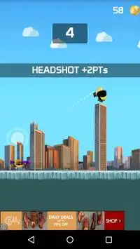 Rocket Boy Hero Tower Saver Screen Shot 2