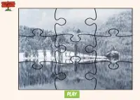 雪の風景のジグソーパズル Screen Shot 0