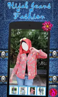 Hijab Jeans Fashion Cantik Screen Shot 3