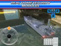 Police Boat Parking : 3D Race Screen Shot 11