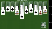 Spider Solitaire for all Screen Shot 1