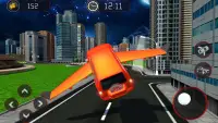 Flying Car Game - Prado Car Paradahan Mga Laro 3D Screen Shot 14