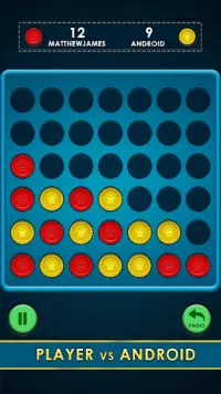 Match 4 in a row :  Multiplayer game Screen Shot 2