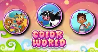 world-cor jogos de colorir Screen Shot 0