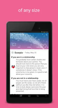 Love Horoscope Screen Shot 1