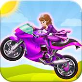 Princess Sofia On motorbike Go