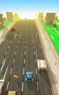 Free Race: Rush Hour Screen Shot 1