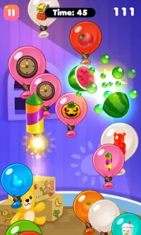Balloon Pop Fruit Smash Screen Shot 1