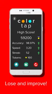 Color Tap - A game of finger dexterity Screen Shot 2