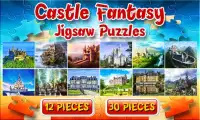 Castle Jigsaw Puzzles Brain Games for Kids FREE Screen Shot 0