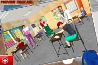 Anak-anak Rumah Sakit ER School Doctor Game Screen Shot 1
