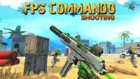 FPS Commando Shooting: Action adventure Games 2021 Screen Shot 0