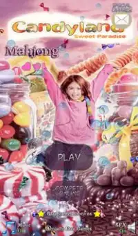 Hidden Mahjong: Candyland Screen Shot 1