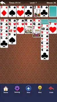 Classic Solitaire Screen Shot 2