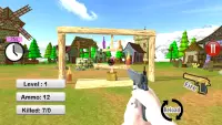 Can Shooting Games 3D bottle Shoot Games Screen Shot 0