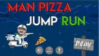 Man Pizza Jump Run Screen Shot 2