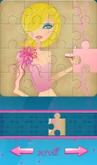 Beauté Puzzle Jeux les Filles Screen Shot 6