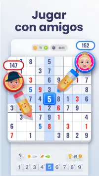 Sudoku Multijugador Desafío Screen Shot 2