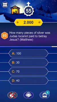Daily Bible Trivia Quiz Games Screen Shot 3