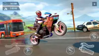 बाइक रेसिंग: 3डी बाइक रेस गेम Screen Shot 1