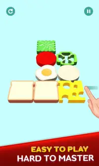 Perfect Sandwich Folding Puzzle Master Screen Shot 5