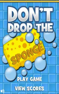 Don't Drop the Sponge Screen Shot 0