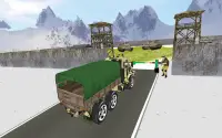 Extrême armée un camion conduite simulation Jeu Screen Shot 4