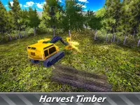 Logging Harvester Truck Screen Shot 2